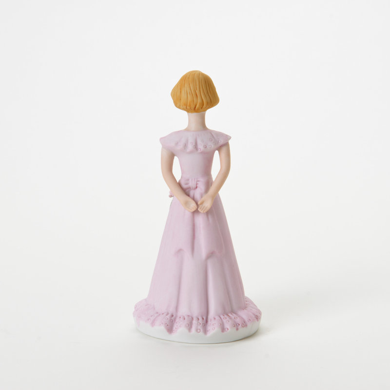 Figurine Growing Up Girls, Jaune / rose