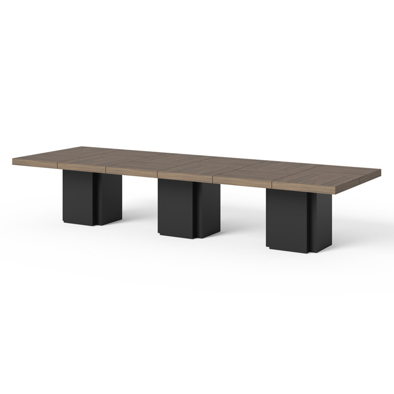Laubestein Dining Table, Brown/Black 