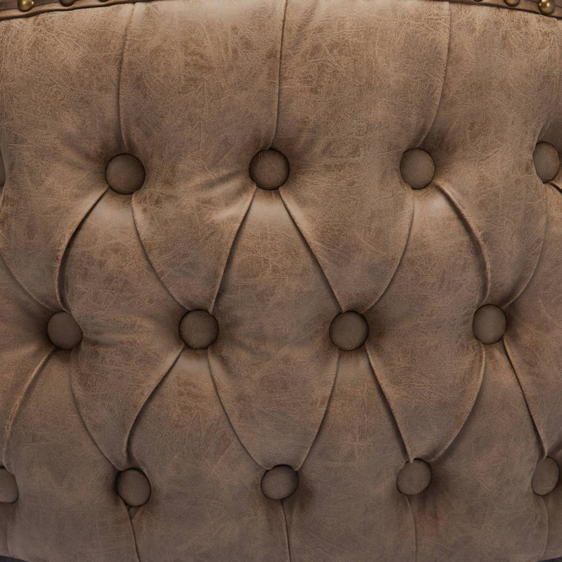 Chaise de salle à manger Tomiah, Brun