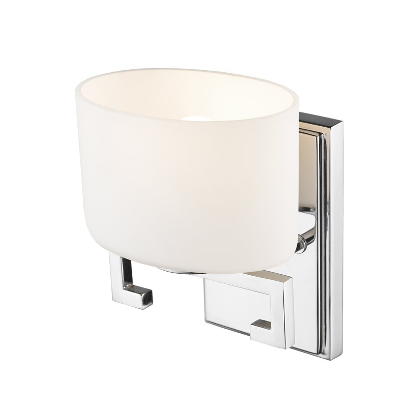Mckeel Dimmable LED Bath Sconce, Chrome