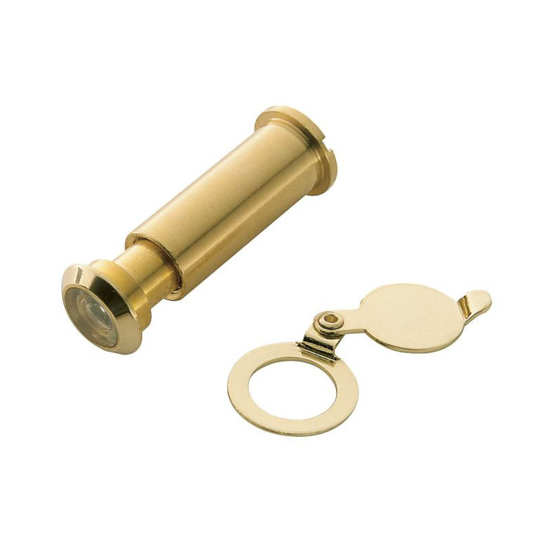Observ-O-Scope for Door, Polished Brass