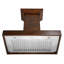 30" Wood 400 CFM Ducted Wall Mount Range Hood-951467349