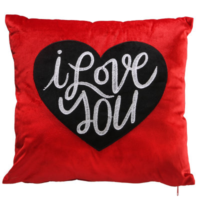 National Tree Company 16" "I Love You" Pillow