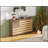 Hand-Carved 55 Inch Buffet Sideboard With 2 Drawers, 3 Doors, And Adjustable Shelves For Elegant Storage And Display