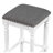 Mid-Century Counter Height 5-Piece Dining Set, Wood Console Table With Trestle Legs And 4 Stools For Small Places