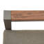 Chaise longue inclinable simple avec coussin 65,6 po Bertolde