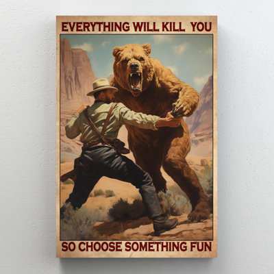 " Hunting Bear Choose Something Fun "