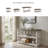 Darlicia 45.5'' Solid Wood Top Console Table