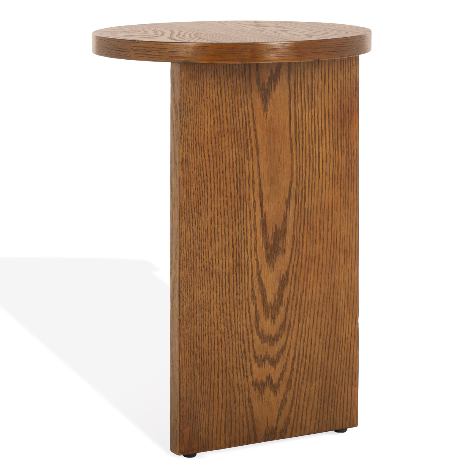 Lille 14" End Table, Medium Oak