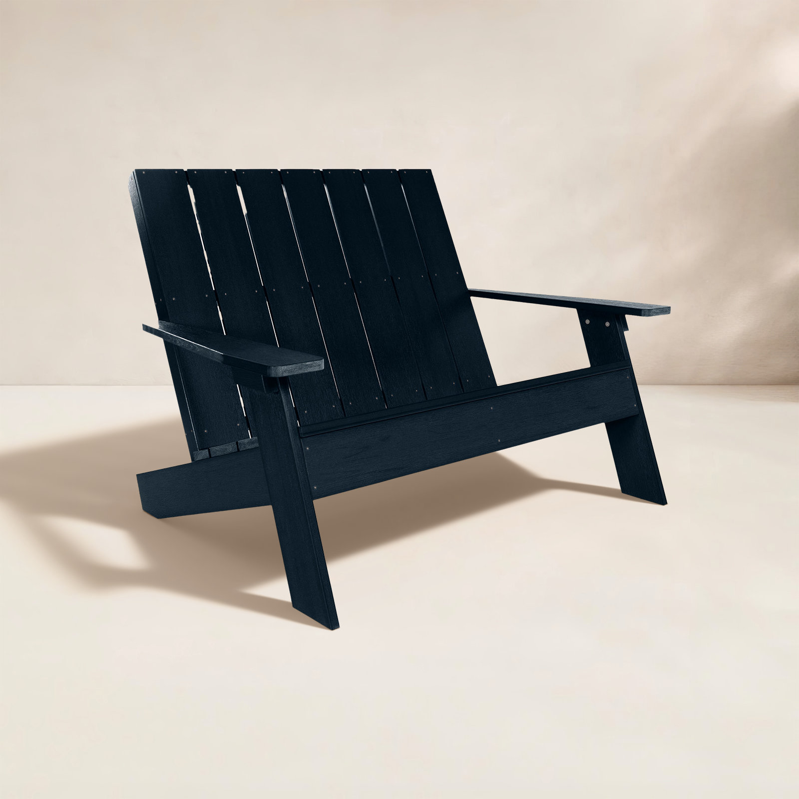 Byrnes 54" Patio Loveseat, Federal Blue