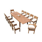 Mclaren Outdoor 13 - Piece Teak Dining Set