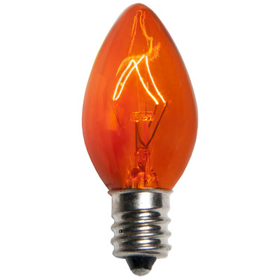 C7 Incandescent Christmas Light Bulbs
