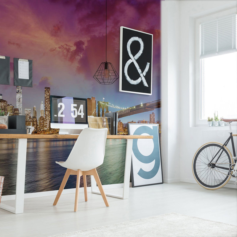 Panneau de papier peint Zadig City Landscape, L 100,08 po x l 96 po