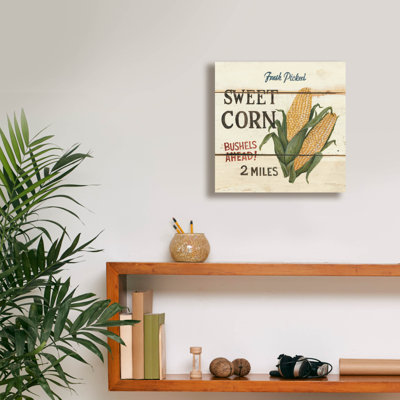 "Epic Graffiti" Fresh Picked Sweet Corn "par David Carter, art mural sur toile