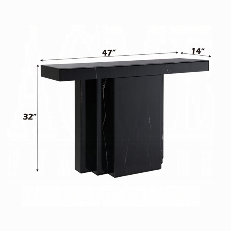 Drisana Console Table With Mirror