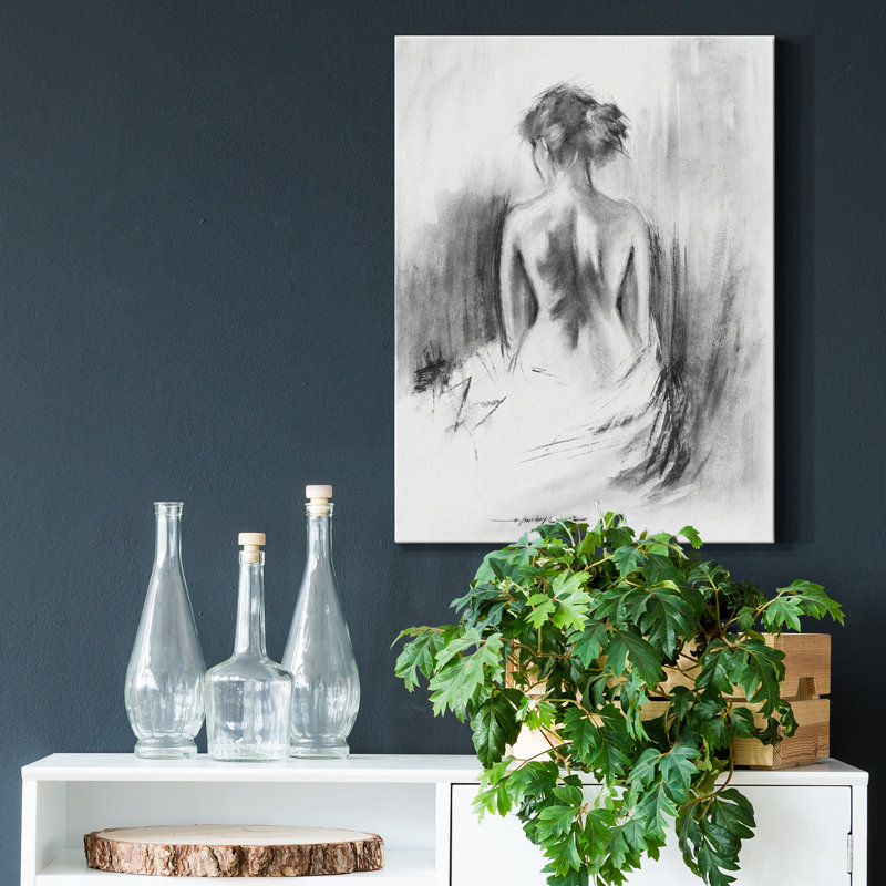«Soft Silhouette II» par E. Anthony Orme, reproduction d'art sur toile tendue, H 32 po x l 24 po x P 1 po