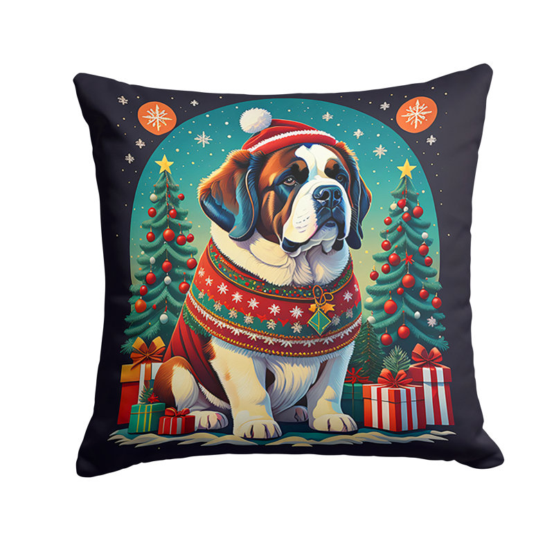  Coussin décoratif intérieur / extérieur en polyester Autre / Sans motif, 14 po x 14 po