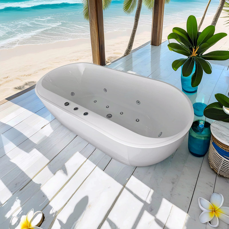 Baignoire de trempage à bain d'air avec vitesse réglable et interrupteur de commande de type d'air