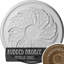 Médaillon de plafond Endurathane Delfina, DE 40 po x P 1 7/8 po, finition gris acier peinte à la main-1236685967