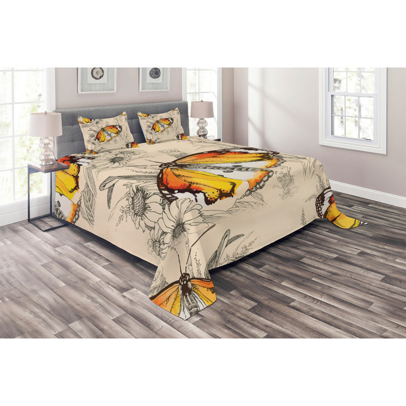 Farmhouse / Country Polyester Coverlet