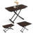 Extendable Metal Base Dining Table