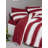 100% Cotton Ranforce Double Quilt Cover Set, Christmas Design, Red & White | Duvet Cover 78.7 x 78.7 inches & 2 Pillowcases 31.5 x 31.5 inches | Reactive Printing, Machine Washable, Button Closure for Easy Use-120487611