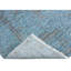 Tapis bleu clair et bleu noué à la main de haute qualité-64694820