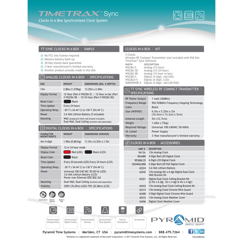 TimeTrax Clocks in a Box Digital Bundle