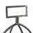 Cole And Grey Metal Open Frame Candle Lantern With Rectangle Handles-289653546