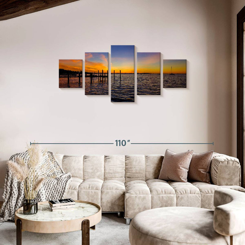 Florida Keys Azaline, 34" H x 74" W