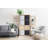 Sorbus Foldable Storage Cubes - 6 Pack, 11 Inch, Black and White, Fabric, Foldable, Storage and Organization, Versatile Use, Collapsible Storage, Lightweight and Durable, Black/White-108297100