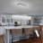 Glam Rectangular Dimmable Led Crystal Chandelier-1347096968