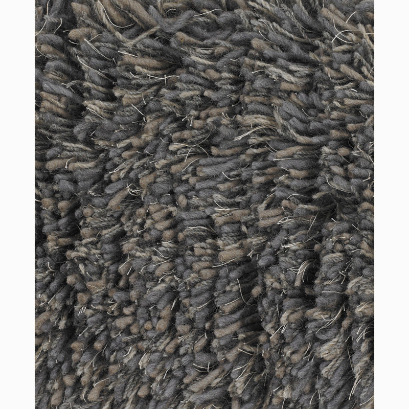 Espeda Wool Area Rug in Light Gray, Rectangle 2' x 3'