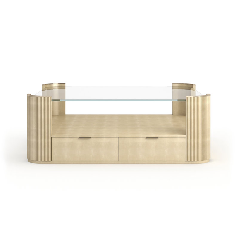 Love Square Cocktail Table - Dark Chocolate, Brown