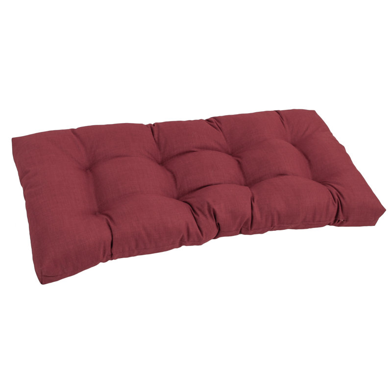 Coussin intérieur/extérieur pour causeuse d'amour, Rouge