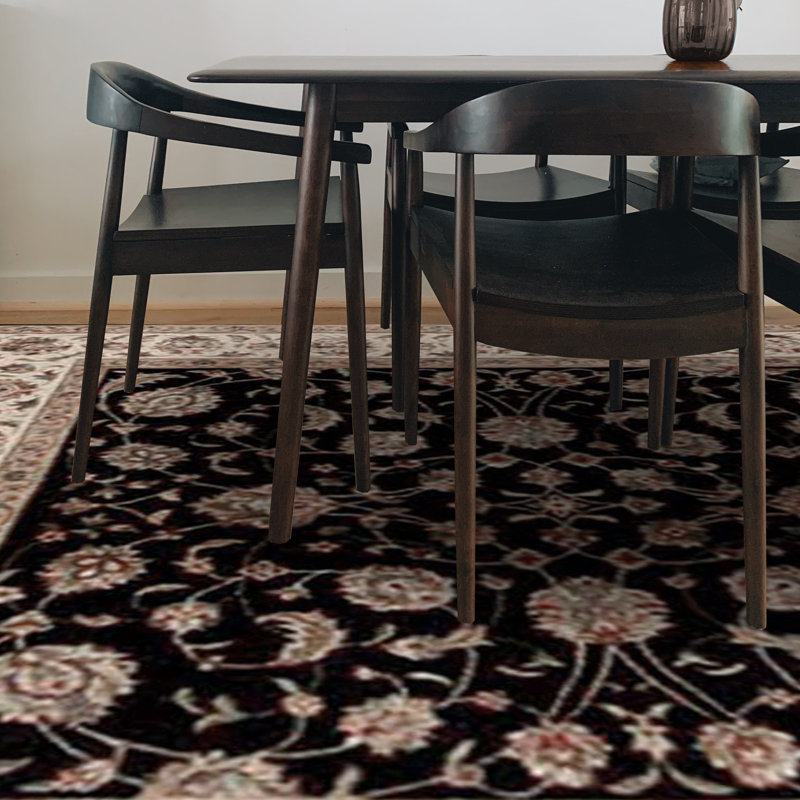 Hand Woven Wool Area Rug, Square 4' x 4'