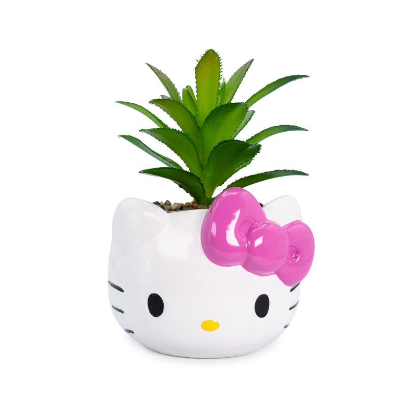 Plante grasse artificielle 3 po en pot