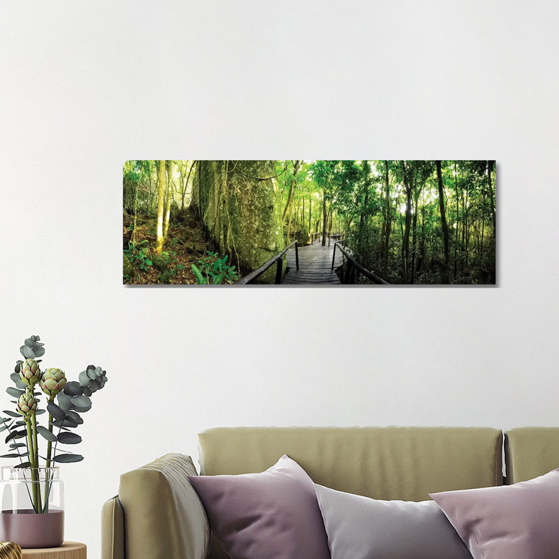 Tropical Forest VI by Glauco Meneghelli - Wrapped Canvas Panoramic Print, 121.92 cm H x 40.64 cm W
