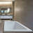 MTI Solutions 19 DoloMatte 54" x 32" Soaking Solid Surface Bathtub-87343446-124892633