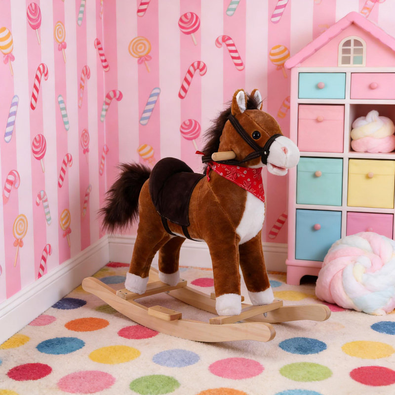 Cheval à bascule, jouet pour enfants