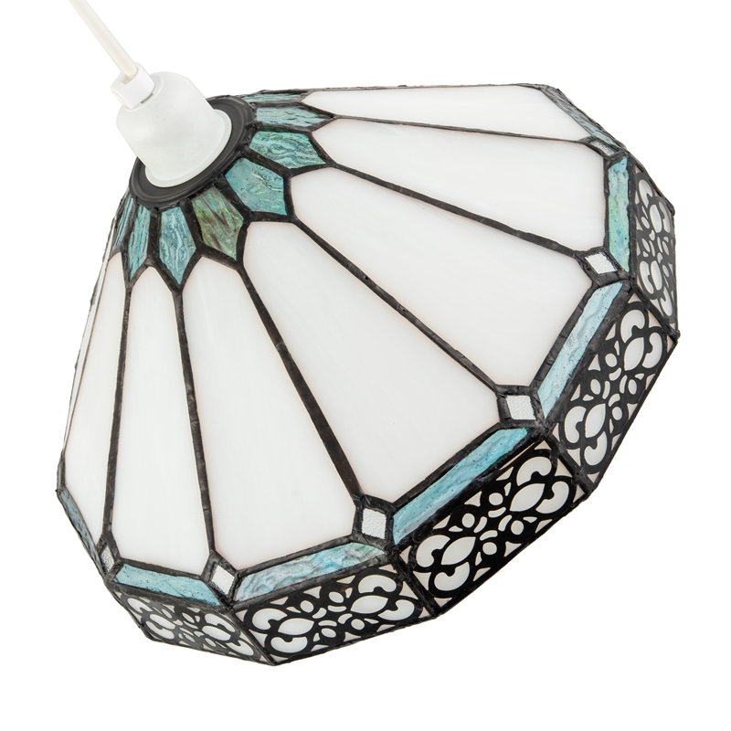 17cm H Glass Bowl Pendant Shade ( No Direct Attachment Method ) in Green