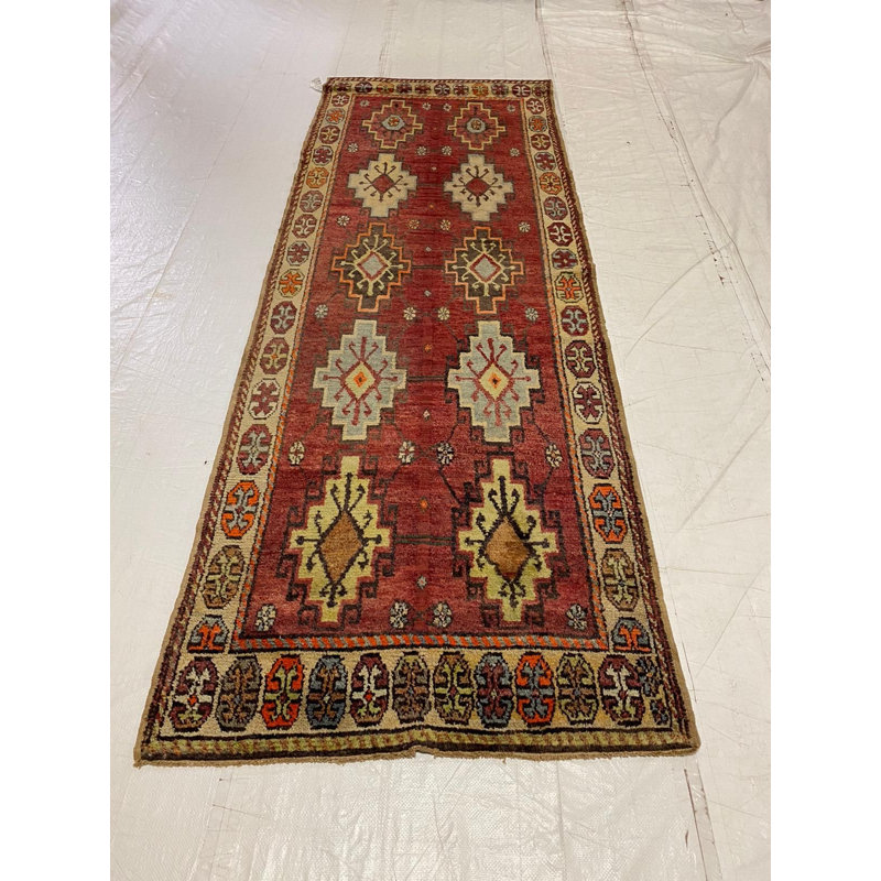 Tapis de couloir tribal Bhavith 4 x 10 Anatolian
