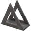 Solid Wood 25.4cm H Tabletop Storage