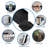 1" Adhesive Hook and Loop Square 25/pk