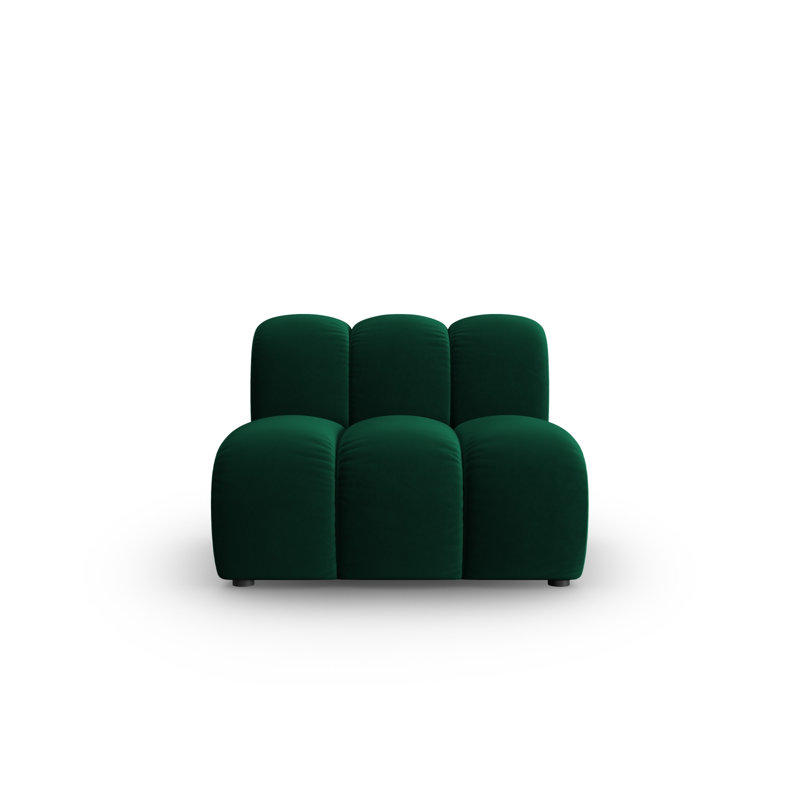 Christey Upholstered Slipper Chair, Green
