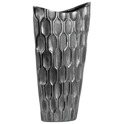 Vase de plancher ovale en céramique Simonne