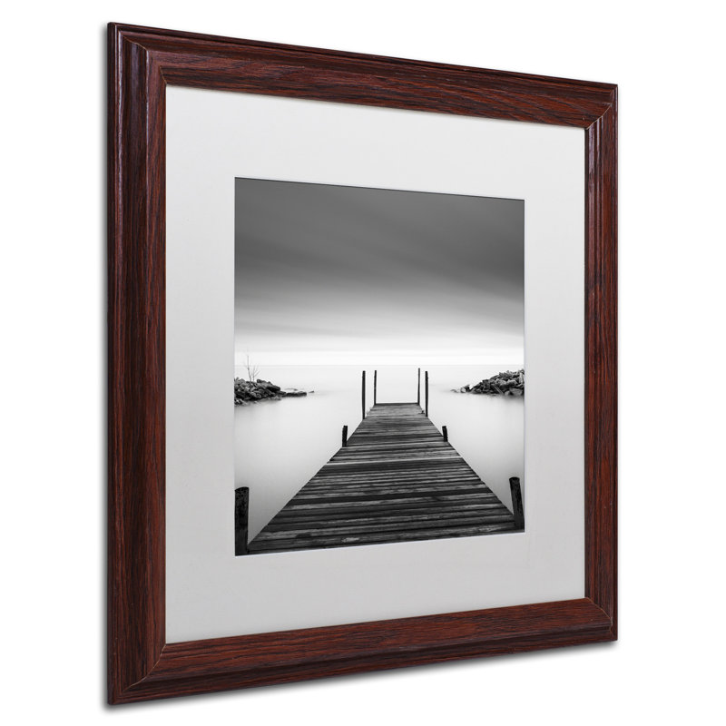 Dave MacVicar Black and White Framed Canvas Print, 20x20