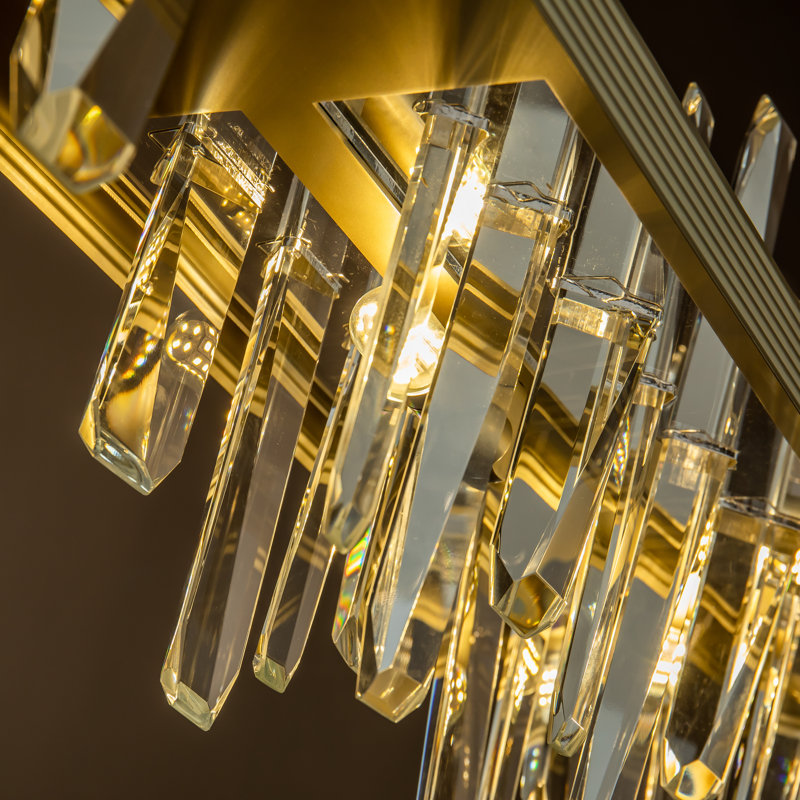 Stratton 8 - Light Crystal Chandelier