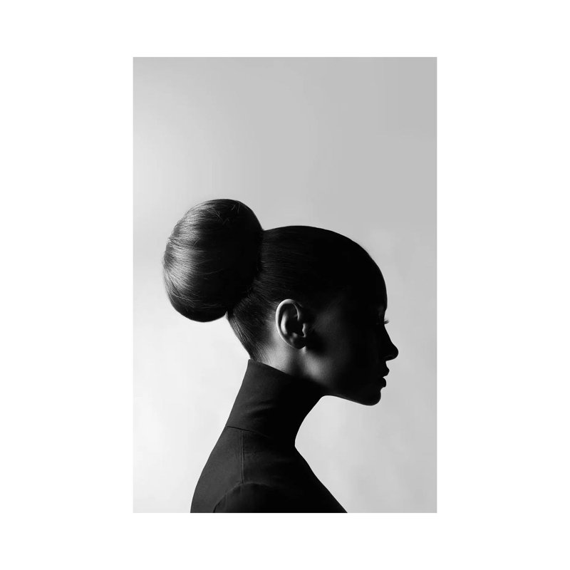Neck Up - Print on Canvas, 66.04cm H x 45.72cm W x 3.81cm D, Wrapped Canvas