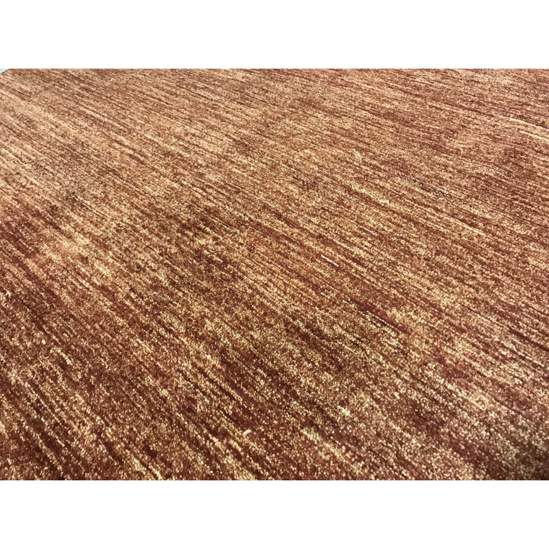 Hand-Knotted High-Quality Red Area Rug